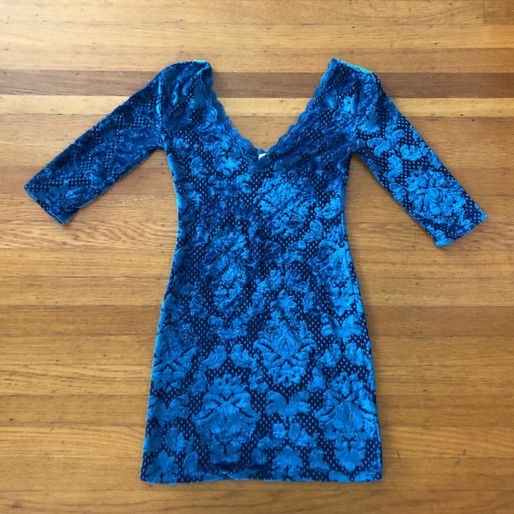 Free people Velvet Body Con